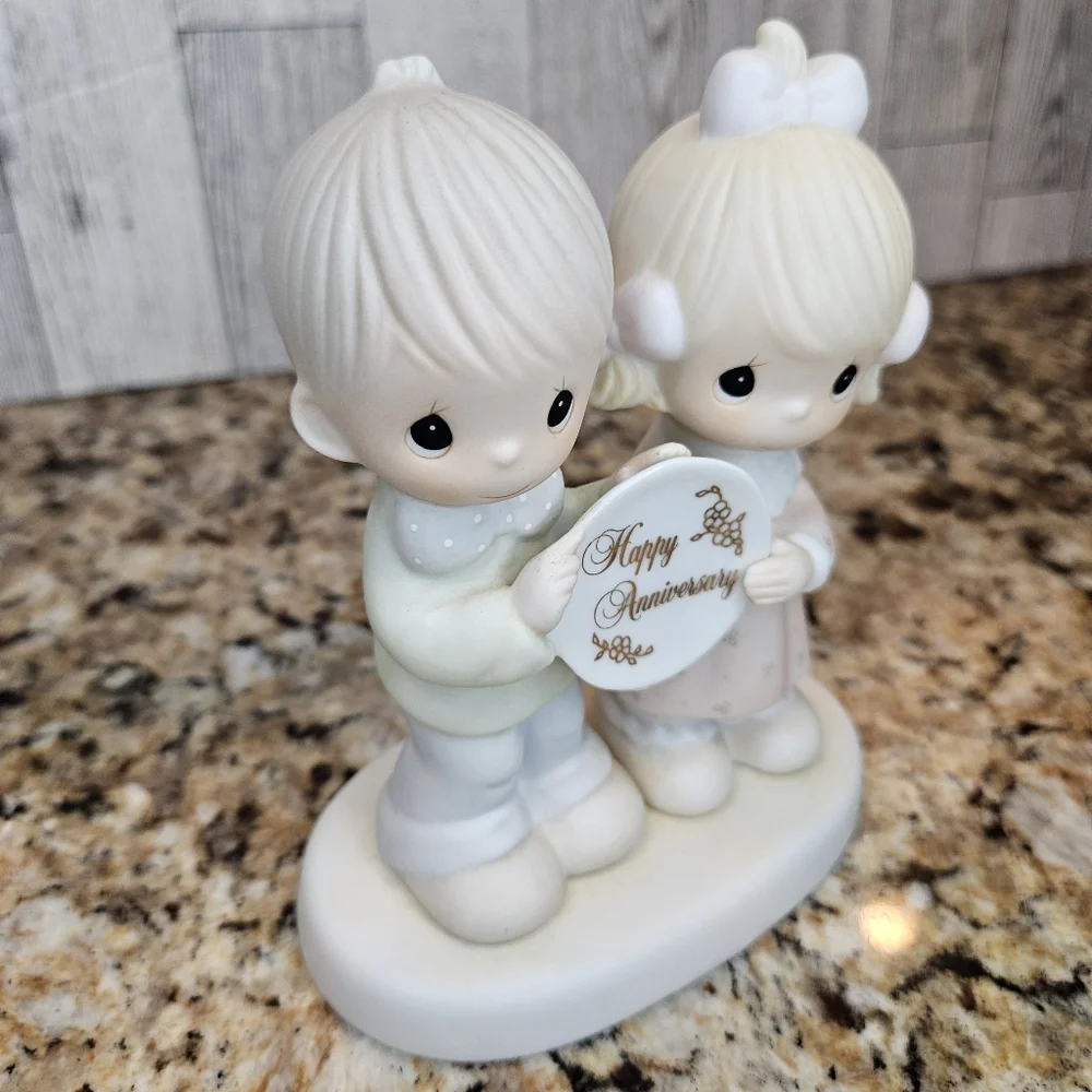 Precious Moments Happy Anniversary God Bless Our Years Together w/So Much Love - Picture 13 of 14